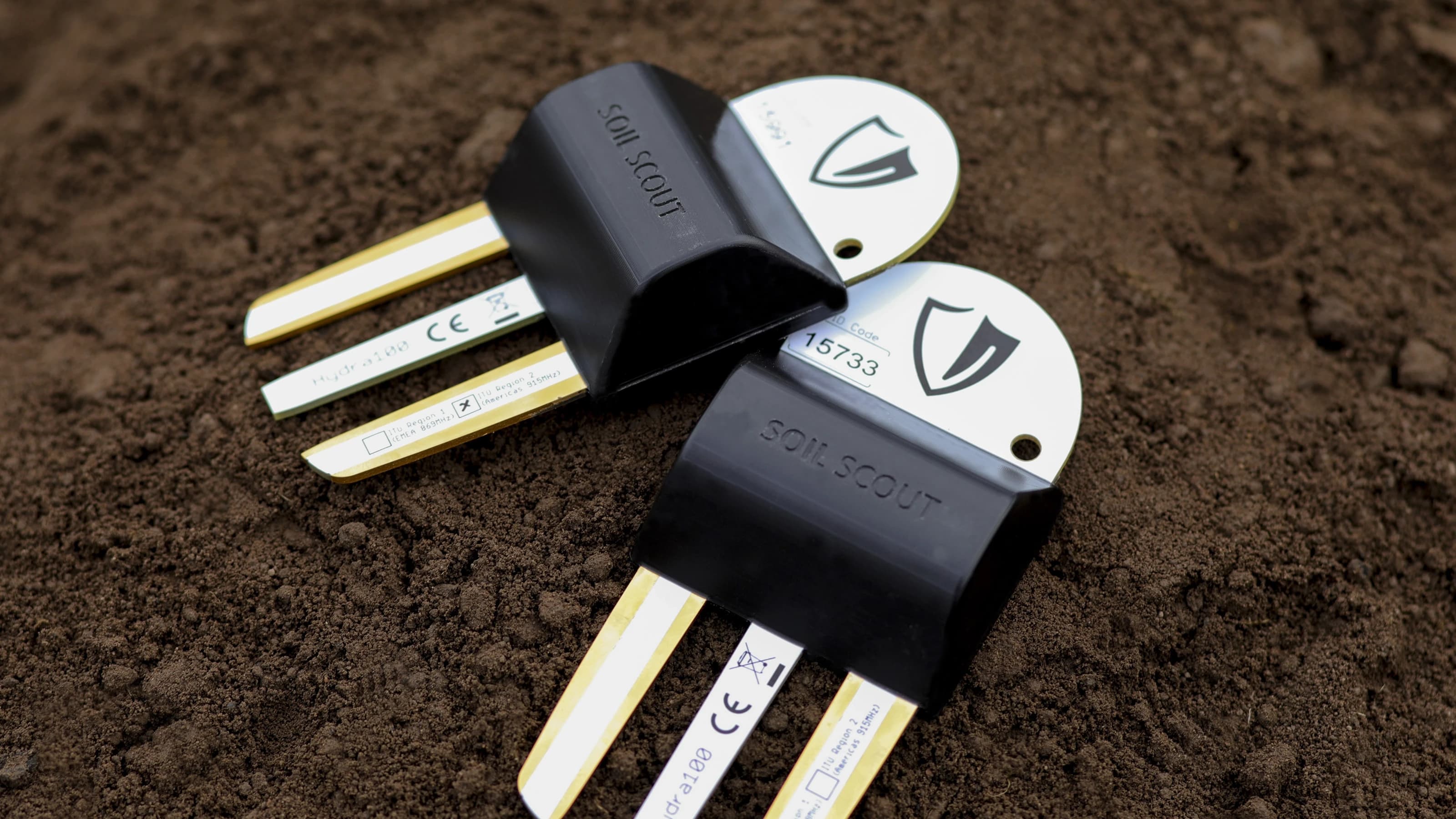 Soil sensor readings dashboard